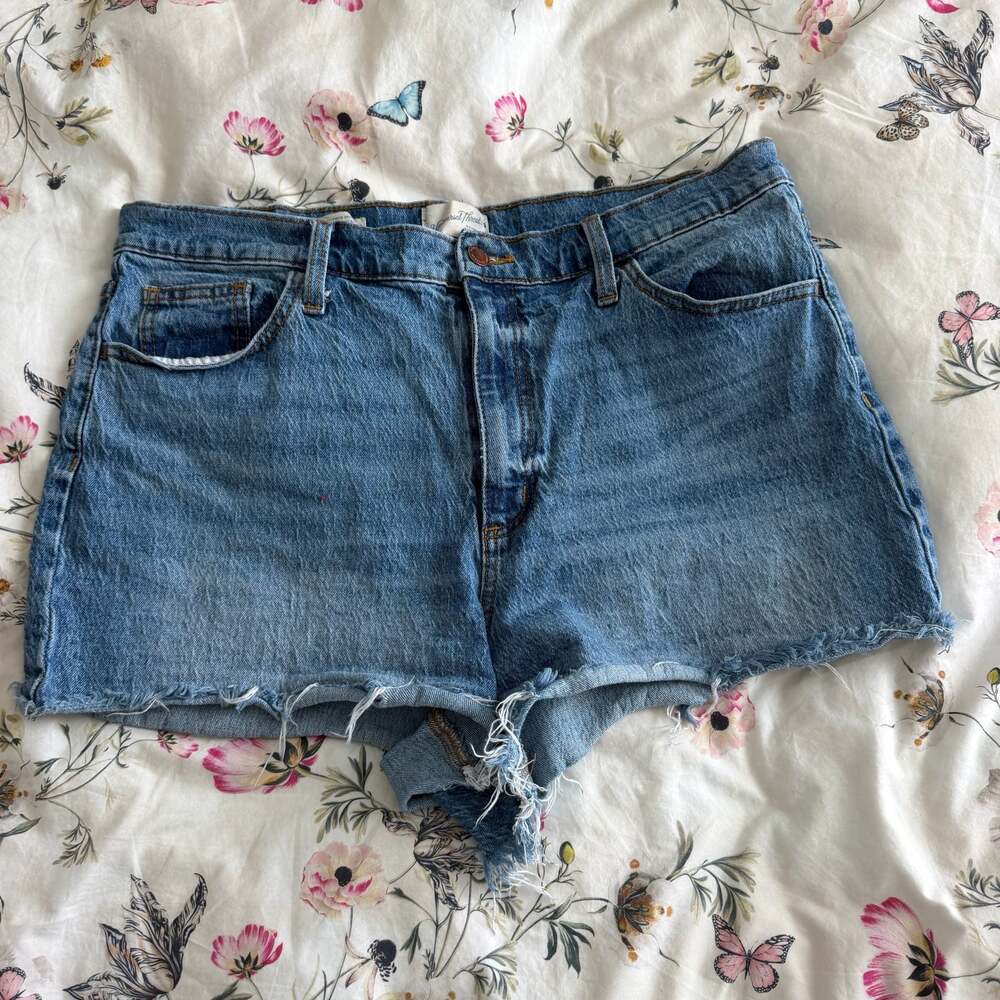 Universal Thread Highest Rise Shortie Denim Shorts